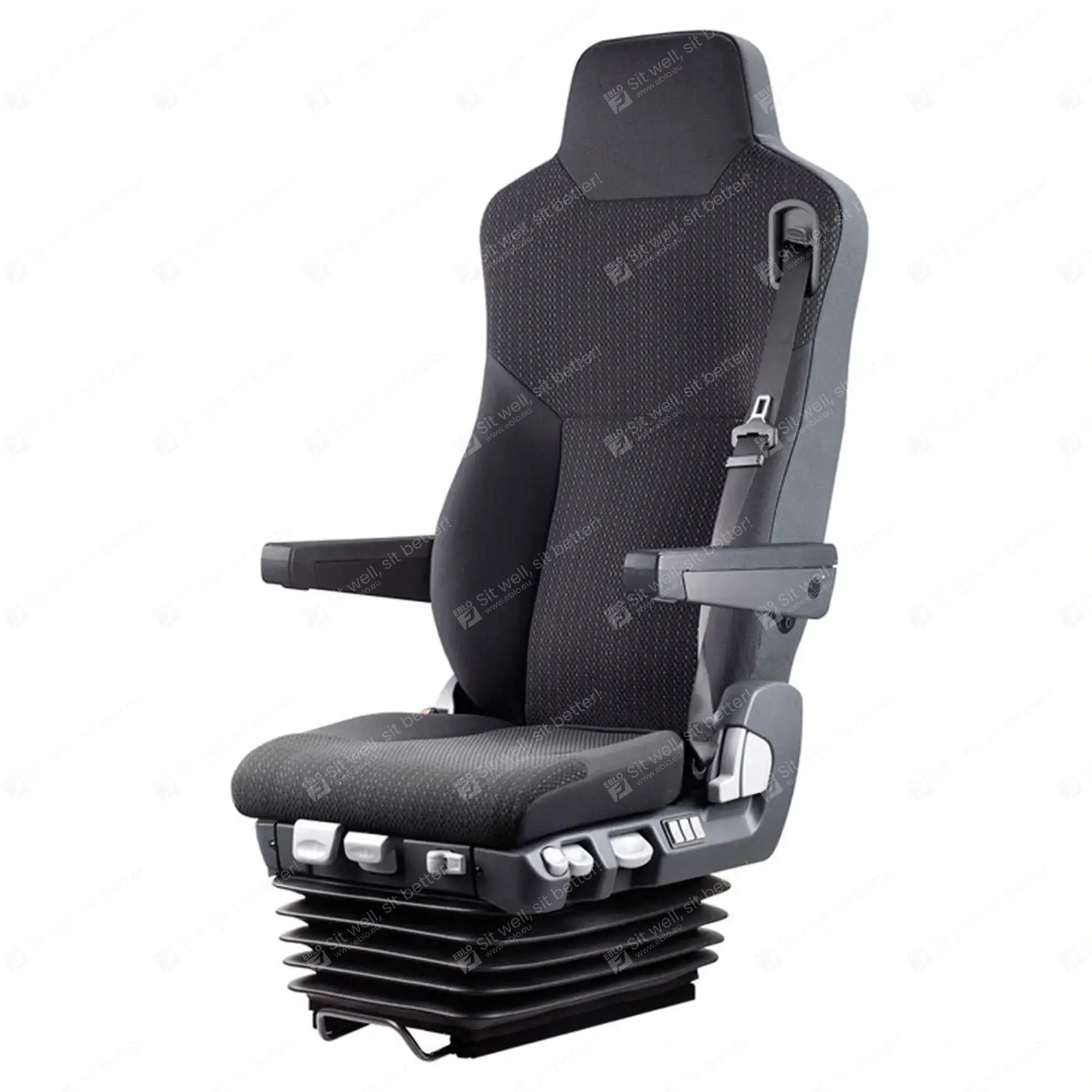 ISRI 6860/875 NTS1 stoel stof Iveco IS.202520 89709-01/02 Vrachtwagenstoel