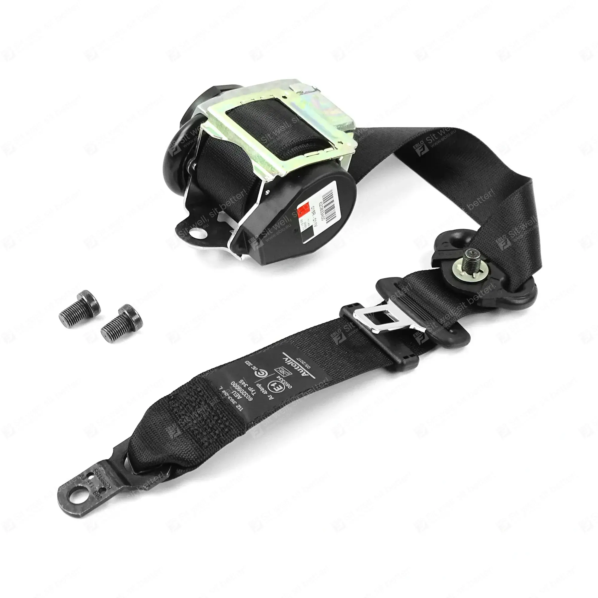 ISRI 3-puntsgordel links voor ISRI 6860/875 en 6860/870 IS.838020 929527-65/00E Gordel