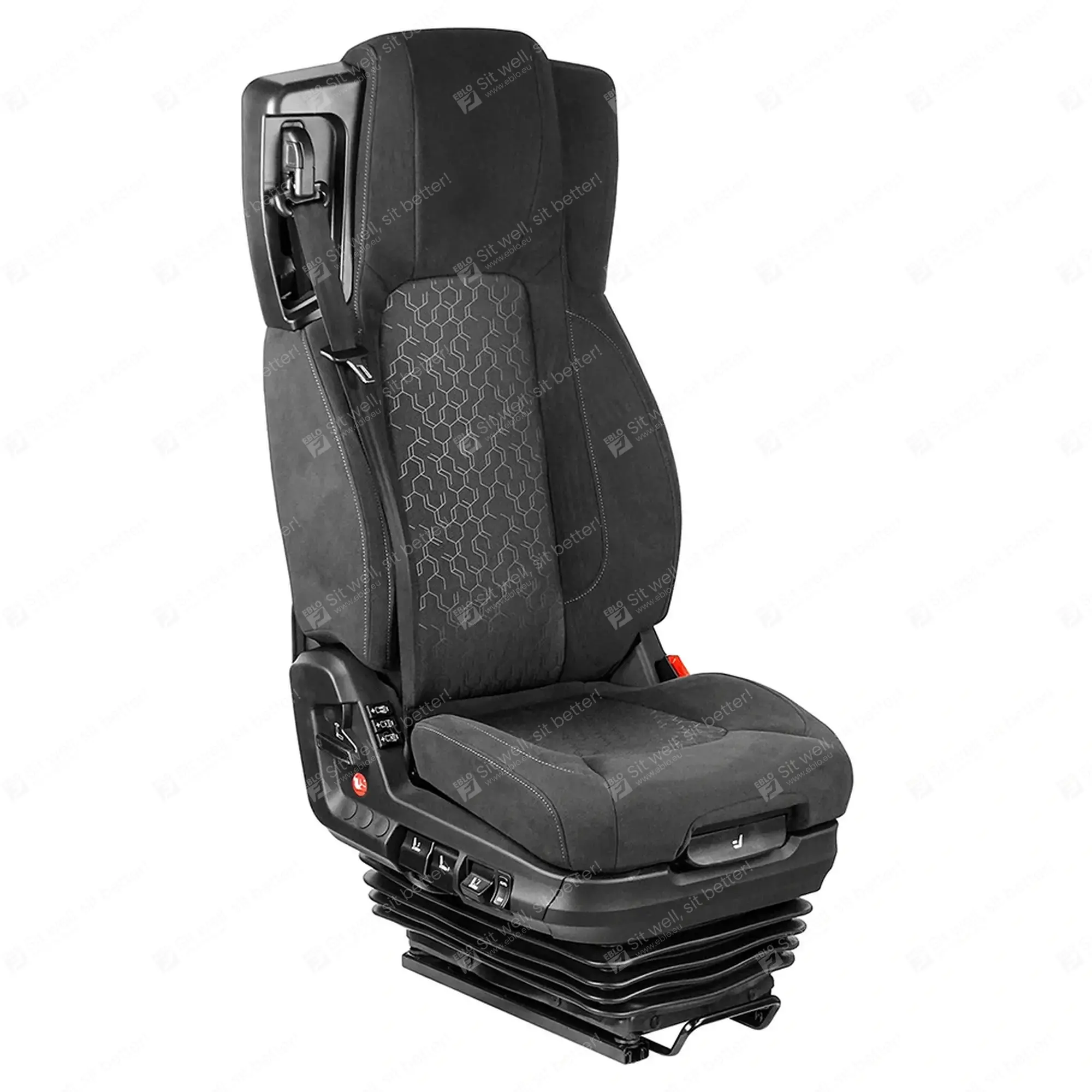 UnitedSeats Voyager C70 Comfort stoel stof RH US.266001 Vrachtwagenstoel