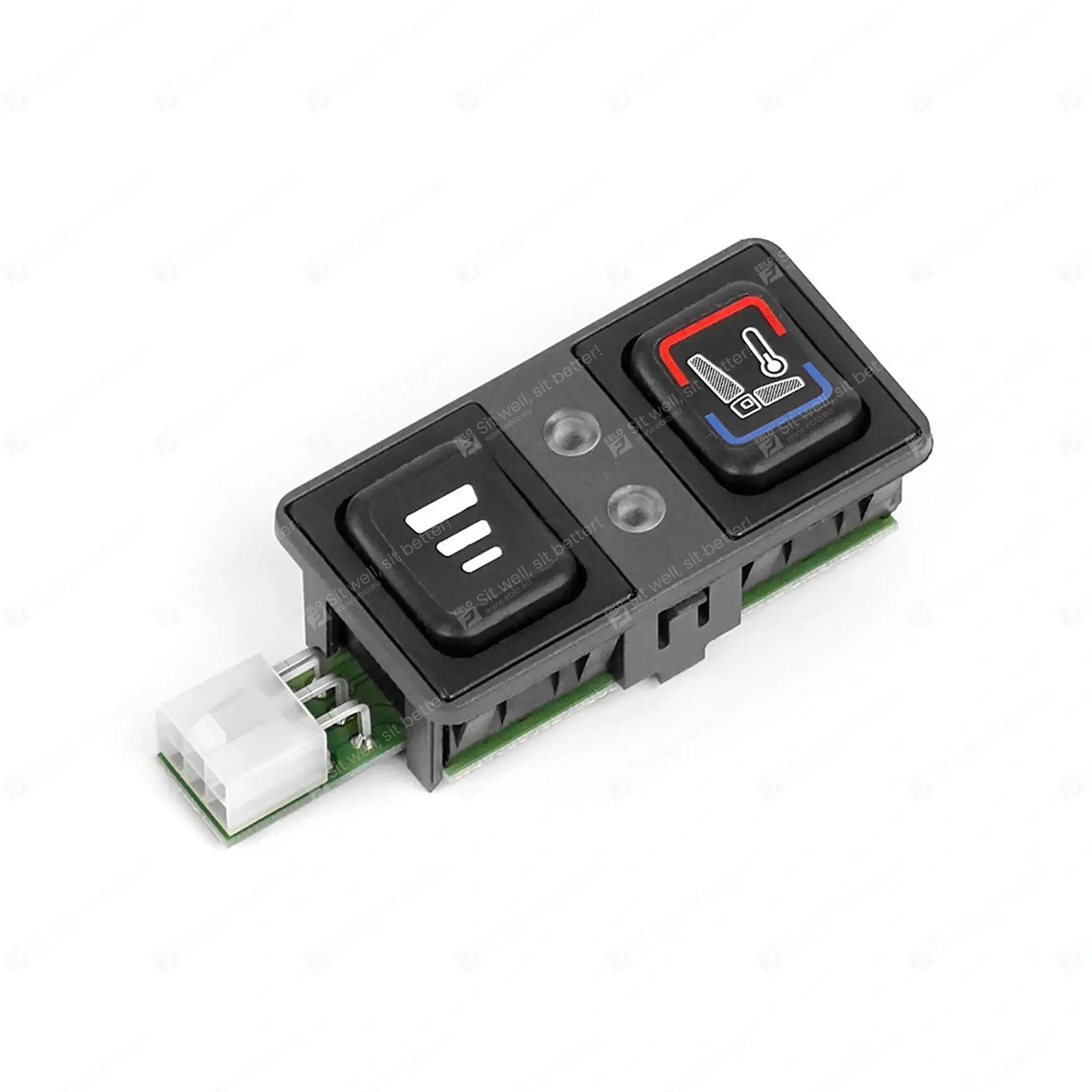 ISRI klima schakelaar rechts IS.867100 315406-01/05E