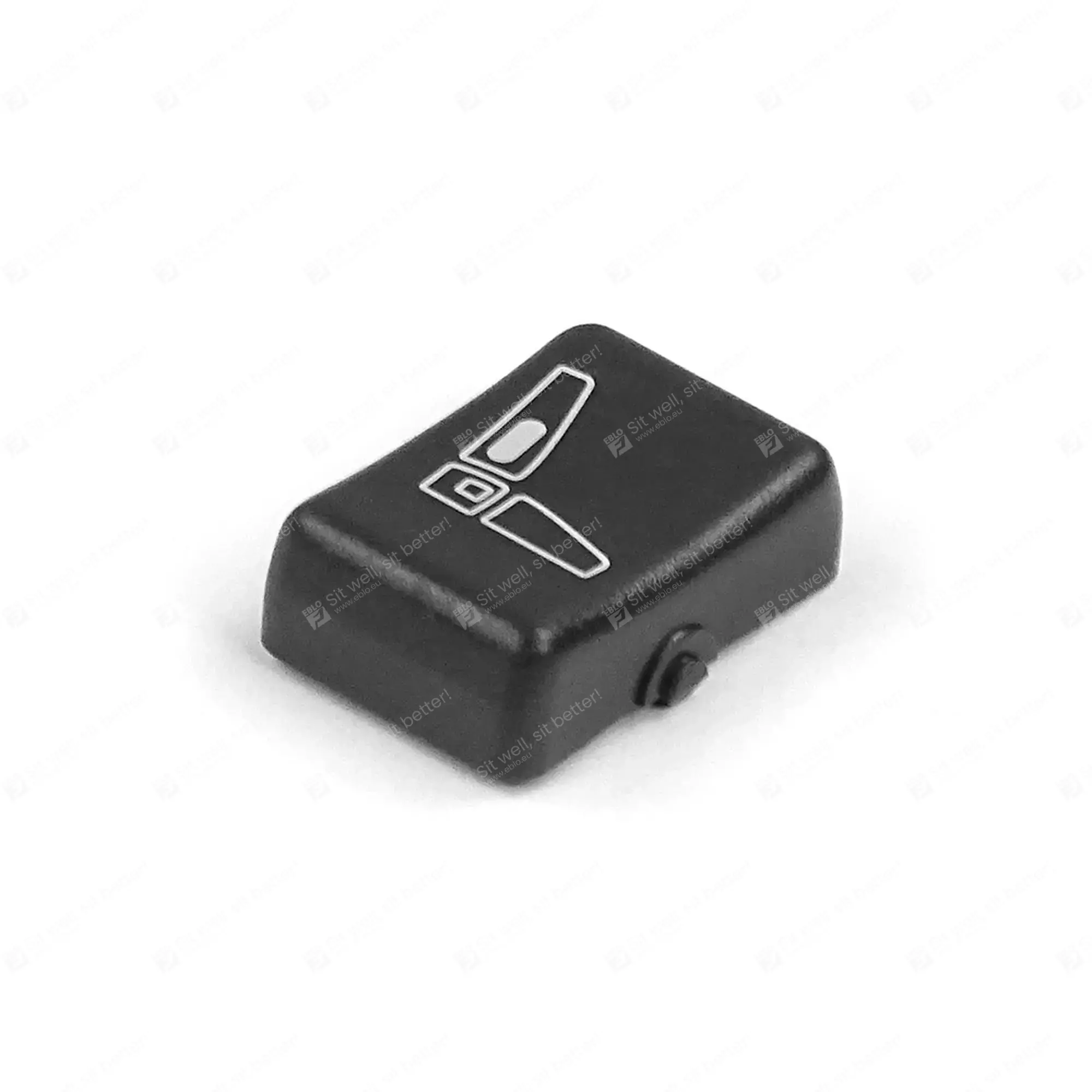 IPS ventiel knop zwart voor ISRI 6860 – 49028-50 IS.874640 45480-04