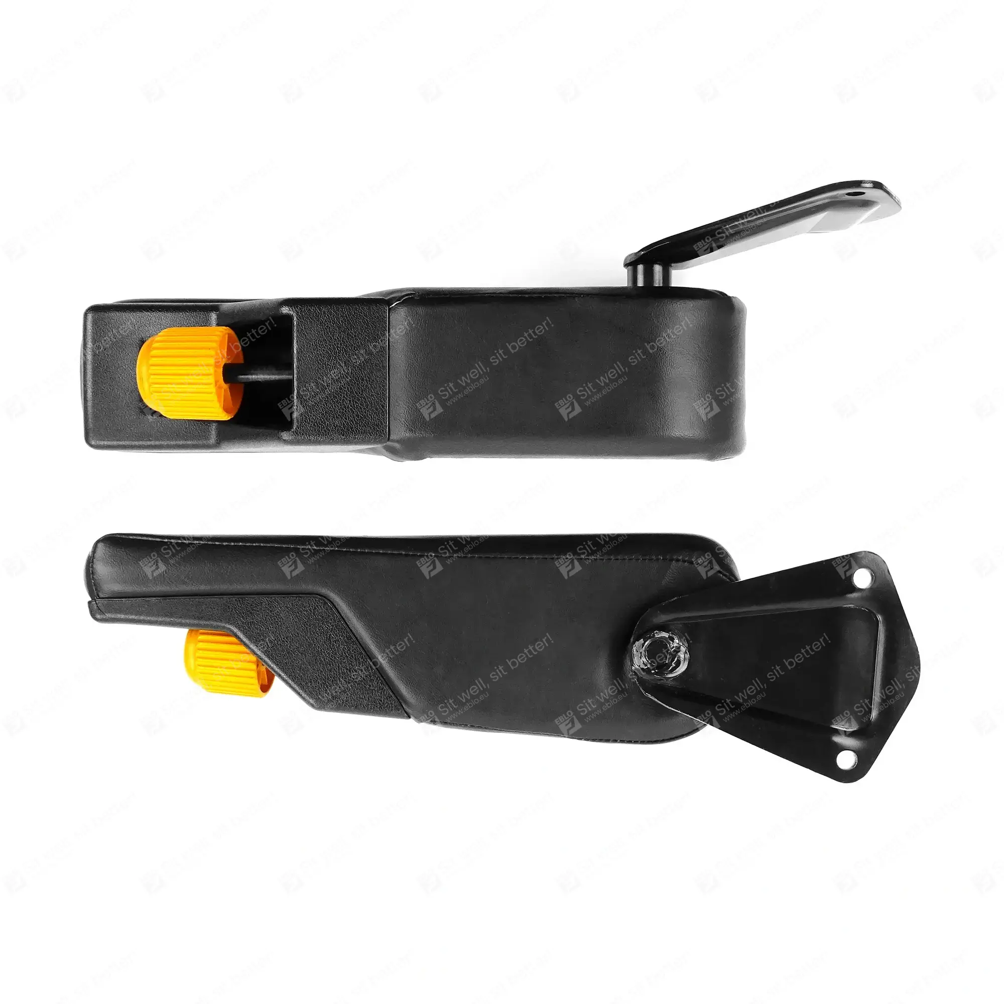 Armleuning rechts voor ISRI 517, 575 en 577 verstelbaar pvc IS.720355 17545-14 armleuning