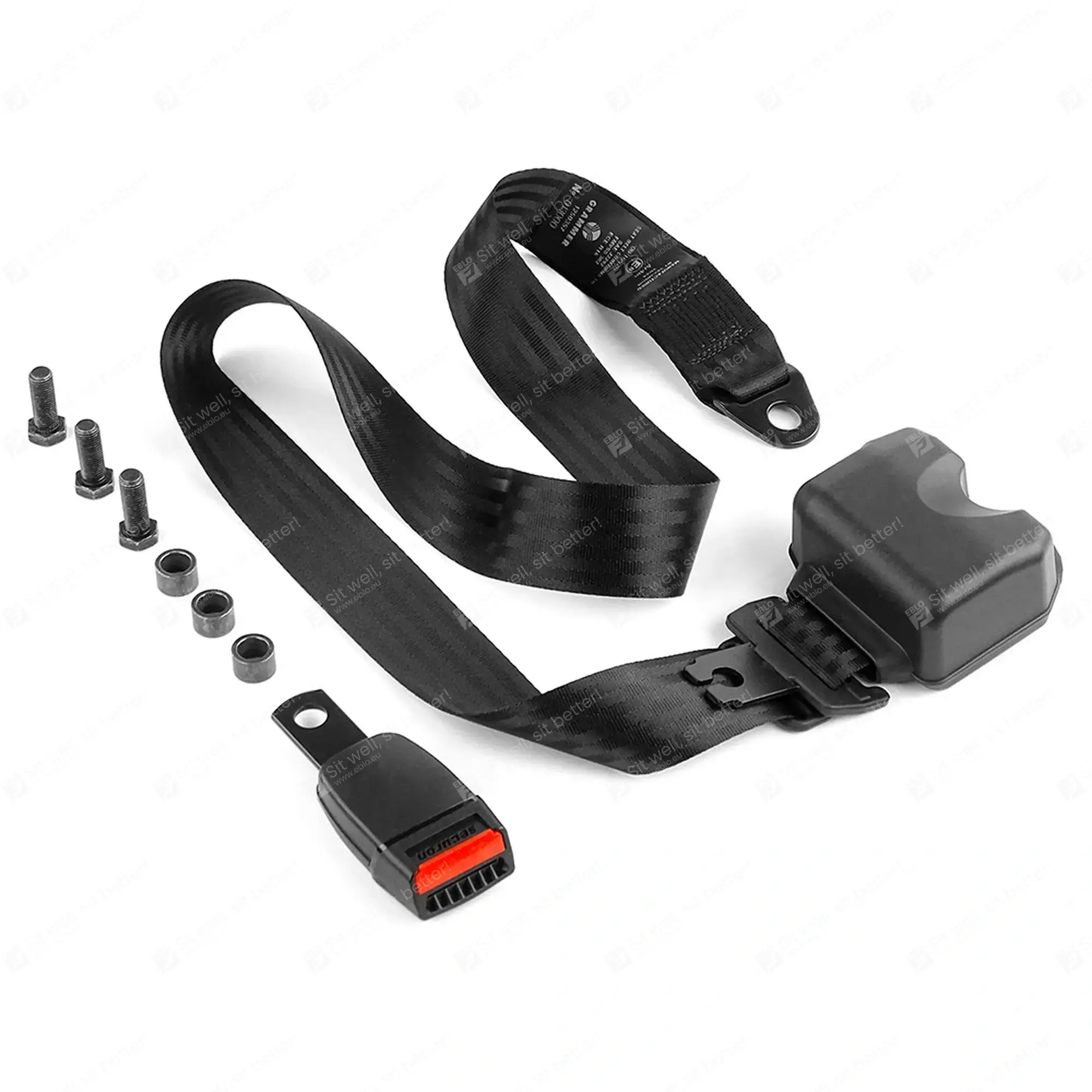 Grammer S 7x2 3-puntsgordel compleet GR.804740 1250807 gordel