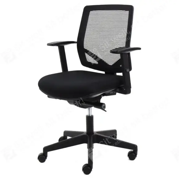 US.291730 UnitedSeats office economy stoel stof incl. netbespannen rug UnitedSeats office economy stoel stof incl. netbespannen rug US.291730 Kantoorstoel