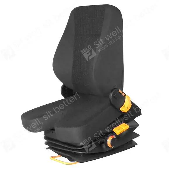 ISRI 6000K2000 EB stoel stof IS.201302 Kraanstoel