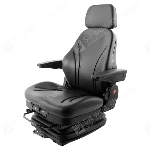 US.103190 UnitedSeats CS85/C2 Pro stoel pvc UnitedSeats CS85/C2 Pro stoel pvc US.103190 Bouwmachinestoel