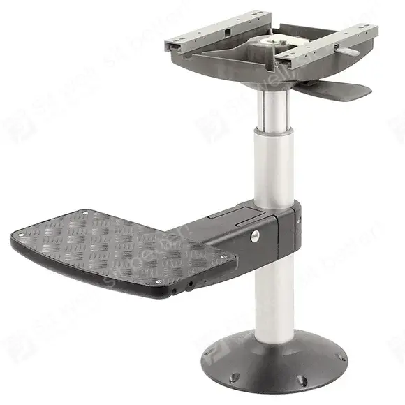 Norsap onderstel aluminium universeel 55,5 - 79,5 cm met flensvoet US.910050 onderstel