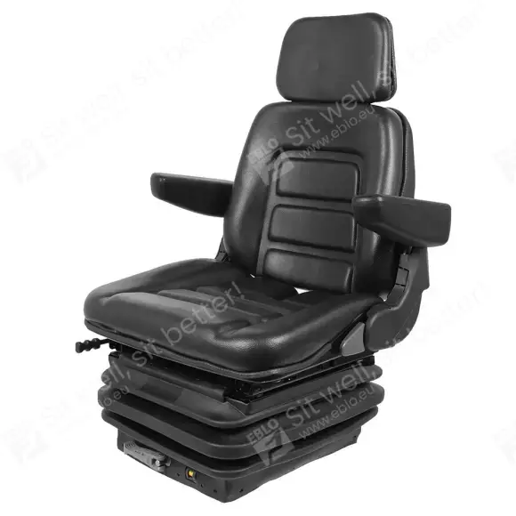 US.103020 UnitedSeats CS85/H90 stoel pvc UnitedSeats CS85/H90 stoel pvc US.103020 Bouwmachinestoel