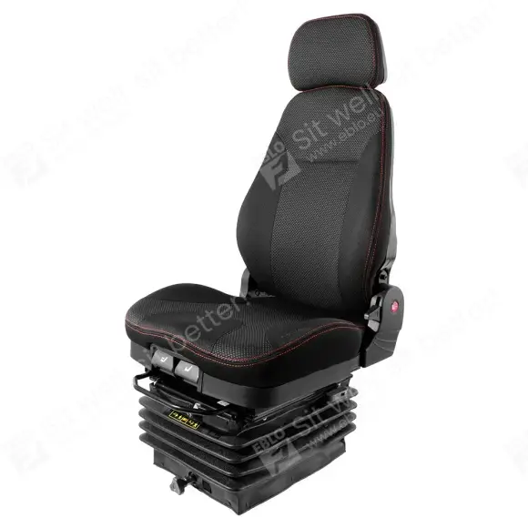 US.207050 UnitedSeats LGV 90/C7 Pro stoel stof 12V UnitedSeats LGV 90/C7 Pro stoel stof 12V US.207050 Trekkerstoel