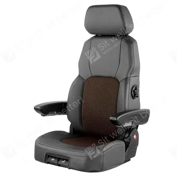 US.297200 UnitedSeats C8 Pro AH stoel stof/pvc UnitedSeats C8 Pro AH stoel stof/pvc US.297200 Bouwmachinestoel