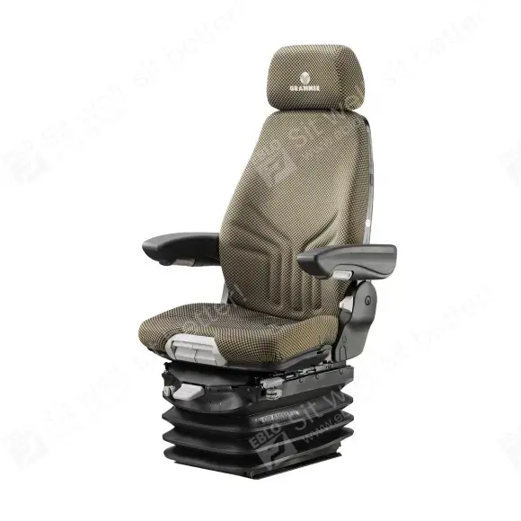 GR.200260 Grammer Actimo XXL stoel stof geel/zwart MSG95A/722 Grammer Actimo XXL stoel stof geel/zwart MSG95A/722 GR.200260 1294562 Bouwmachinestoel