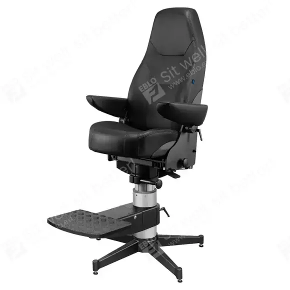US.905011 Norsap 1500 standaard stoel leer incl. vijfteensvoet & voetensteun Norsap 1500 standaard stoel leer incl. vijfteensvoet & voetensteun US.905011 27.30.470