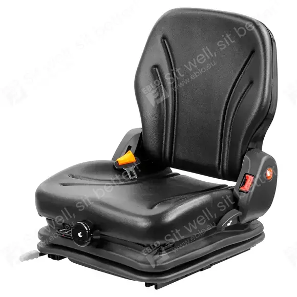 US.103285 UnitedSeats MGV35 stoel pvc lage SIP UnitedSeats MGV35 stoel pvc lage SIP US.103285 Heftruckstoel