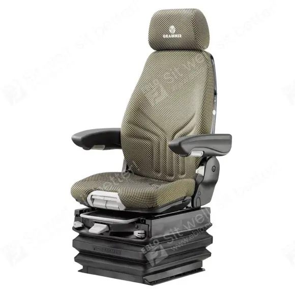 Grammer Actimo XXL seat fabric MSG97AL/722 GR.200310A 1294779 Construction machine seat