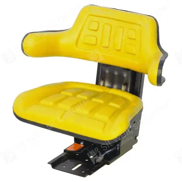 US.102802 UnitedSeats W700 stoel geel pvc UnitedSeats W700 stoel geel pvc US.102802 Tractorstoel