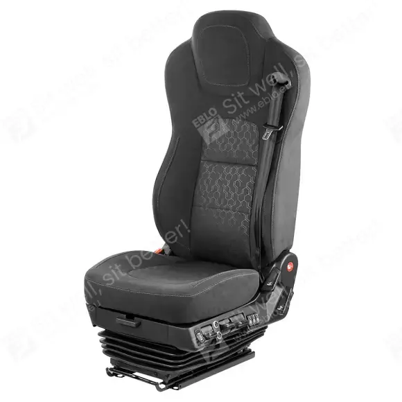 US.266030 UnitedSeats Voyager C65 Premium stoel stof LH incl. klima UnitedSeats Voyager C65 Premium stoel stof LH incl. klima US.266030 Vrachtwagenstoel