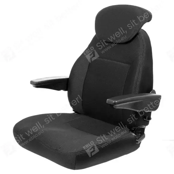 US.203300 UnitedSeats C1 stoel stof UnitedSeats C1 stoel stof US.203300 Bouwmachinestoel
