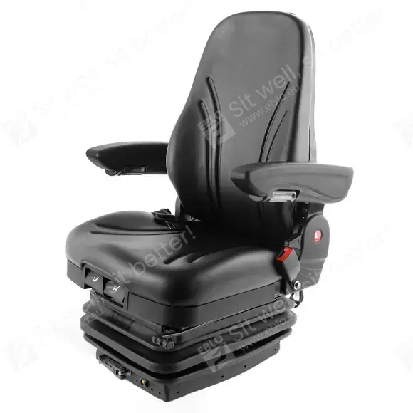 US.103194 UnitedSeats CS85/C7 Pro stoel pvc UnitedSeats CS85/C7 Pro stoel pvc US.103194 Bouwmachinestoel