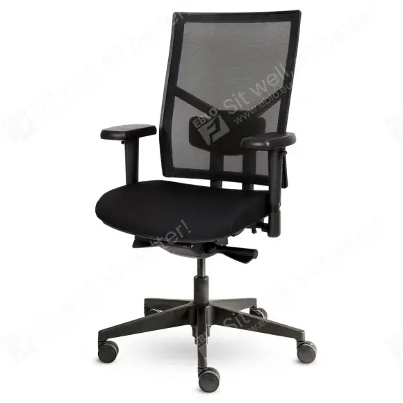 US.291742 UnitedSeats office NPR stoel stof incl. netbespannen rug UnitedSeats office NPR stoel stof incl. netbespannen rug US.291742 Kantoorstoel