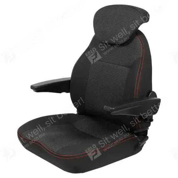 US.203320 UnitedSeats C1 stoel luxe stof UnitedSeats C1 stoel luxe stof US.203320 Bouwmachinestoel