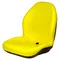US.100501 UnitedSeats MI800 stoel geel pvc UnitedSeats MI800 stoel geel pvc US.100501 Gator