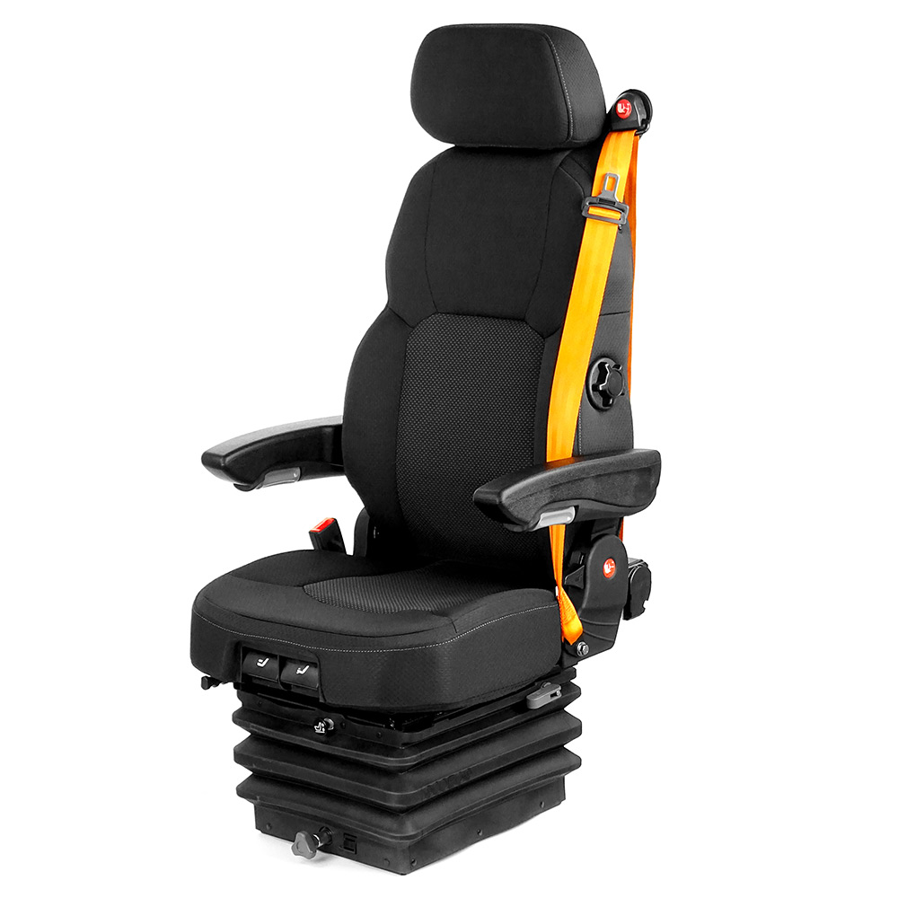 US.207082 UnitedSeats LGV90/C8 Pro stoel stof UnitedSeats LGV90/C8 Pro stoel stof US.207082 Bouwmachinestoel