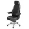 US.291766 UnitedSeats C8 stoel leer zwart UnitedSeats C8 stoel leer zwart US.291766 Bureaustoel